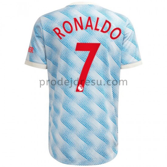 Manchester United Dresy Fotbal Cristiano Ronaldo 7 Venkovní 2021-2022 Krátký Rukáv
