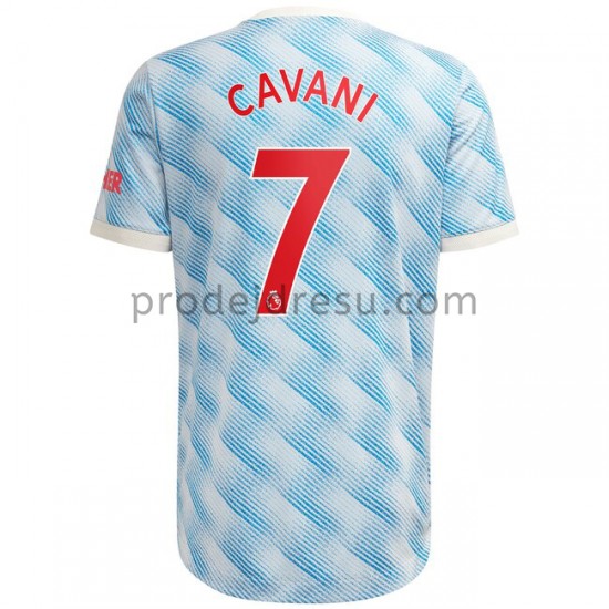 Manchester United Dresy Fotbal Edinson Cavani 7 Venkovní 2021-2022 Krátký Rukáv