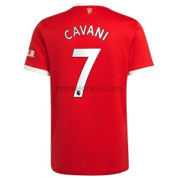 Manchester United Dresy Fotbal Edinson Cavani 7 Domácí 2021-2022 Krátký Rukáv