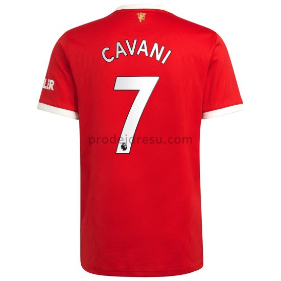 Manchester United Dresy Fotbal Edinson Cavani 7 Domácí 2021-2022 Krátký Rukáv