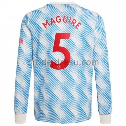 Manchester United Dresy Fotbal Harry Maguire 5 Venkovní 2021-2022 Dlouhý Rukáv