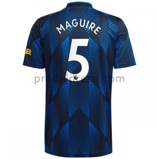 Manchester United Dresy Fotbal Harry Maguire 5 Alternativní 2021-2022 Krátký Rukáv