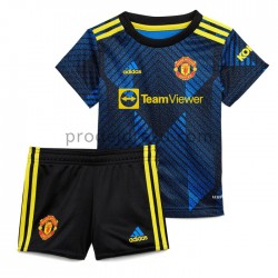 Manchester United Dresy Fotbal Dětský Alternativní 2021-2022 Krátký Rukáv