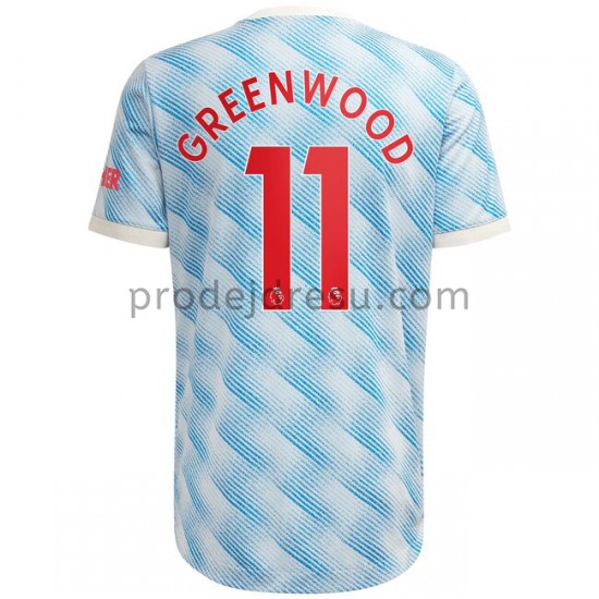 Manchester United Dresy Fotbal Mason Greenwood 11 Venkovní 2021-2022 Krátký Rukáv