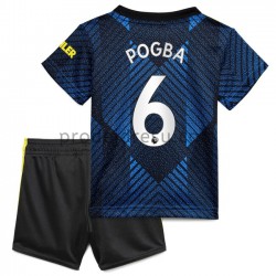 Manchester United Dresy Fotbal Paul Pogba 6 Dětský Alternativní 2021-2022 Krátký Rukáv