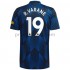 Manchester United Dresy Fotbal Raphael Varane 19 Alternativní 2021-2022 Krátký Rukáv