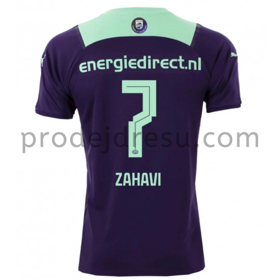PSV Eindhoven Dresy Fotbal Eran Zahavi 7 Venkovní 2021-2022 Krátký Rukáv