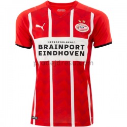 PSV Eindhoven Dresy Fotbal Domácí 2021-2022 Krátký Rukáv
