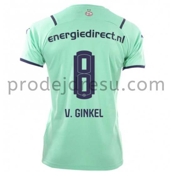 PSV Eindhoven Dresy Fotbal Marco van Ginkel 8 Alternativní 2021-2022 Krátký Rukáv