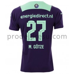 PSV Eindhoven Dresy Fotbal Mario Gotze 27 Venkovní 2021-2022 Krátký Rukáv