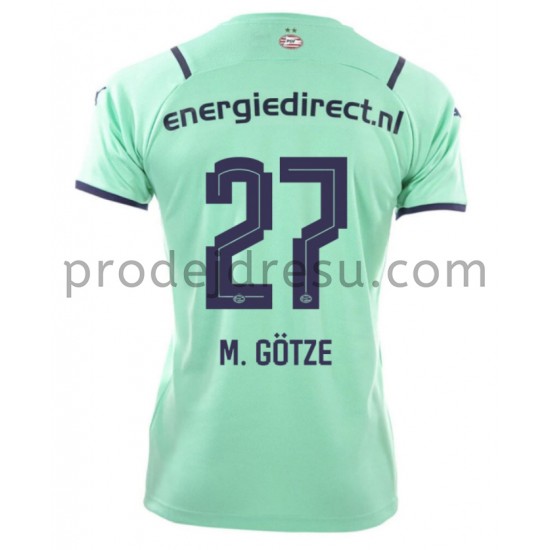 PSV Eindhoven Dresy Fotbal Mario Gotze 27 Alternativní 2021-2022 Krátký Rukáv