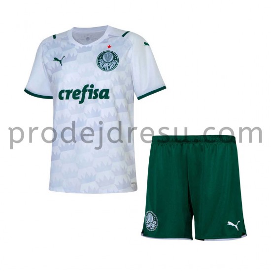 Palmeiras Dresy Fotbal Dětský Venkovní 2021-2022 Krátký Rukáv