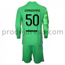 Paris Saint-Germain Dresy Fotbal Brankářské Gianluigi Donnarumma 50 Dětský Alternativní 2021-2022 Dlouhý Rukáv
