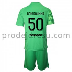 Paris Saint-Germain Dresy Fotbal Brankářské Gianluigi Donnarumma 50 Dětský Alternativní 2021-2022 Krátký Rukáv