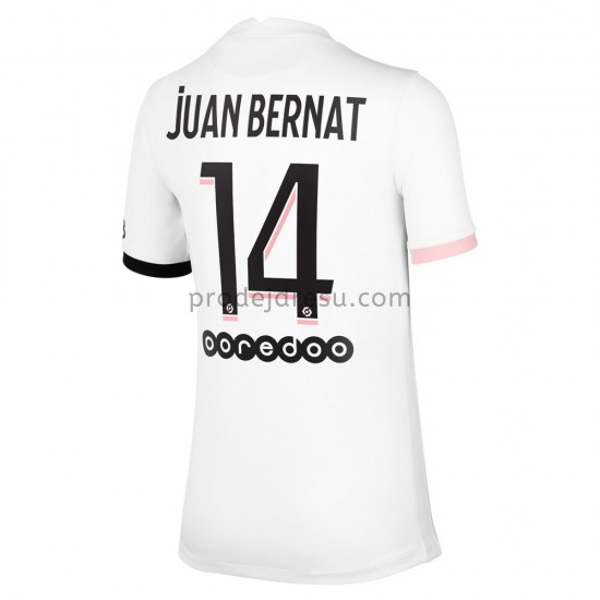 Paris Saint-Germain Dresy Fotbal Juan Bernat 14 Venkovní 2021-2022 Krátký Rukáv