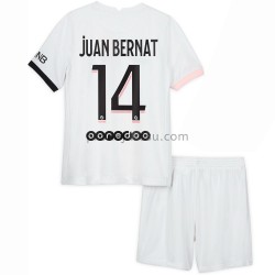 Paris Saint-Germain Dresy Fotbal Juan Bernat 14 Dětský Venkovní 2021-2022 Krátký Rukáv