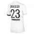 Paris Saint-Germain Dresy Fotbal Julian Draxler 23 Venkovní 2021-2022 Krátký Rukáv