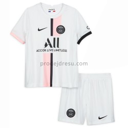 Paris Saint-Germain Dresy Fotbal Dětský Venkovní 2021-2022 Krátký Rukáv