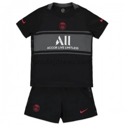 Paris Saint-Germain Dresy Fotbal Dětský Alternativní 2021-2022 Krátký Rukáv