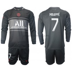 Paris Saint-Germain Dresy Fotbal Kylian Mbappé 7 Dětský Alternativní 2021-2022 Dlouhý Rukáv