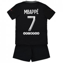 Paris Saint-Germain Dresy Fotbal Kylian Mbappé 7 Dětský Alternativní 2021-2022 Krátký Rukáv