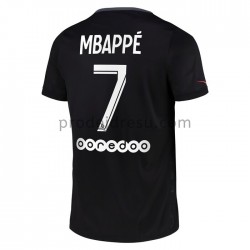 Paris Saint-Germain Dresy Fotbal Kylian Mbappé 7 Alternativní 2021-2022 Krátký Rukáv