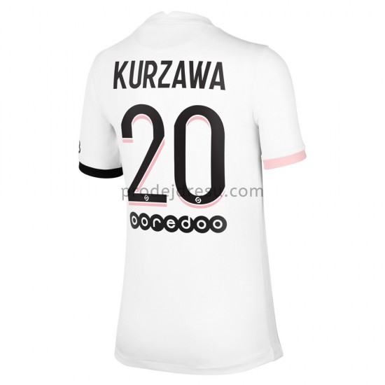Paris Saint-Germain Dresy Fotbal Layvin Kurzawa 20 Venkovní 2021-2022 Krátký Rukáv