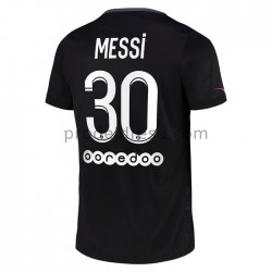 Paris Saint-Germain Dresy Fotbal Lionel Messo 30 Alternativní 2021-2022 Krátký Rukáv