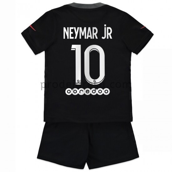 Paris Saint-Germain Dresy Fotbal Neymar JR 10 Dětský Alternativní 2021-2022 Krátký Rukáv