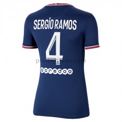 Paris Saint-Germain Dresy Fotbal Sergio Ramos 4 Žena Domácí 2021-2022 Krátký Rukáv