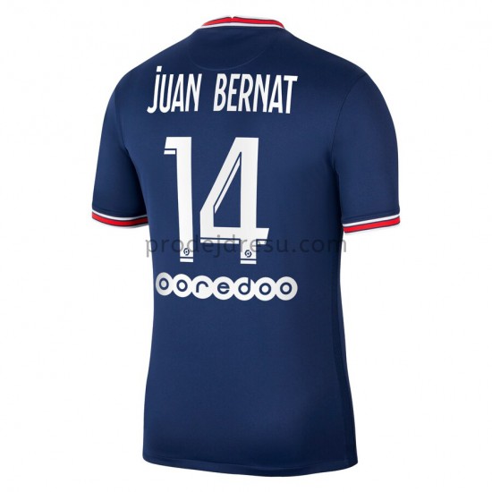 Paris Saint-Germain Dresy Fotbal Juan Bernat 14 Domácí 2021-2022 Krátký Rukáv