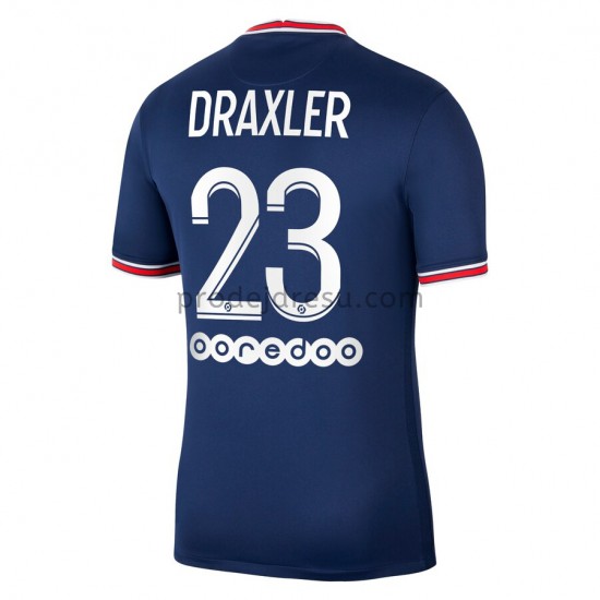 Paris Saint-Germain Dresy Fotbal Julian Draxler 23 Domácí 2021-2022 Krátký Rukáv