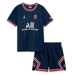 Paris Saint-Germain Dresy Fotbal Dětský Domácí 2021-2022 Krátký Rukáv