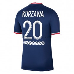 Paris Saint-Germain Dresy Fotbal Layvin Kurzawa 20 Domácí 2021-2022 Krátký Rukáv