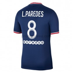 Paris Saint-Germain Dresy Fotbal Leandro Paredes 8 Domácí 2021-2022 Krátký Rukáv