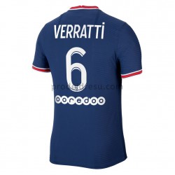 Paris Saint-Germain Dresy Fotbal Marco Verratti 6 Domácí 2021-2022 Krátký Rukáv