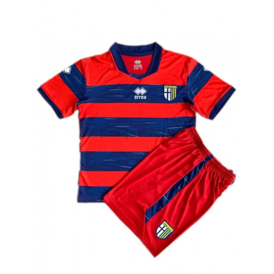 Parma Dresy Fotbal Brankářské Dětský Domácí 2021-2022 Krátký Rukáv