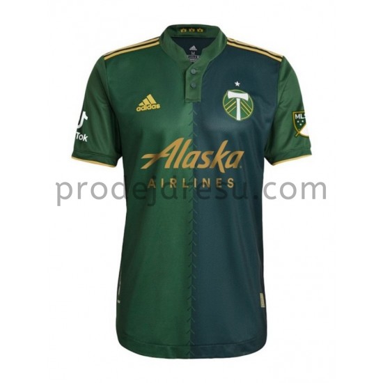 Portland Timbers Dresy Fotbal Domácí 2022 Krátký Rukáv