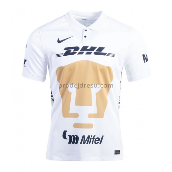 Pumas UNAM Dresy Fotbal Domácí 2021-2022 Krátký Rukáv