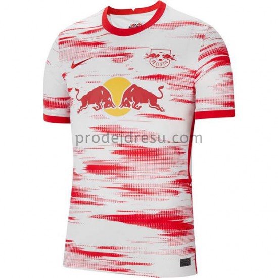 RB Leipzig Dresy Fotbal Domácí 2021-2022 Krátký Rukáv