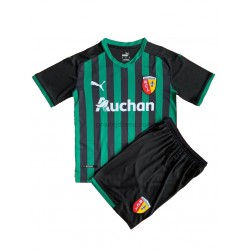 RC Lens Dresy Fotbal Dětský Venkovní 2021-2022 Krátký Rukáv