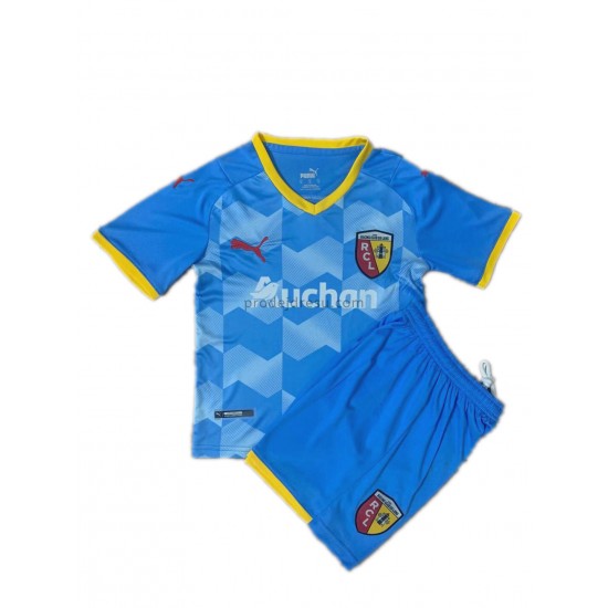 RC Lens Dresy Fotbal Dětský Alternativní 2021-2022 Krátký Rukáv