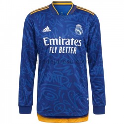 Real Madrid Dresy Fotbal Venkovní 2021-2022 Dlouhý Rukáv