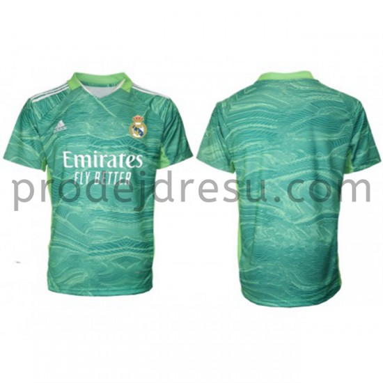 Real Madrid Dresy Fotbal Brankářské Alternativní 2021-2022 Krátký Rukáv