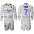 Real Madrid Dresy Fotbal Hazard 7 Dětský Domácí 2021-2022 Dlouhý Rukáv
