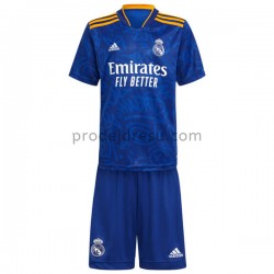 Real Madrid Dresy Fotbal Dětský Venkovní 2021-2022 Krátký Rukáv