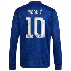 Real Madrid Dresy Fotbal Luka Modrić 10 Venkovní 2021-2022 Dlouhý Rukáv