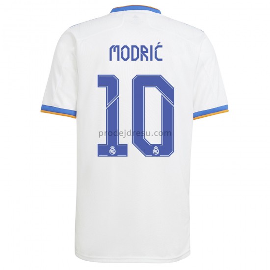 Real Madrid Dresy Fotbal Luka Modrić 10 Domácí 2021-2022 Krátký Rukáv