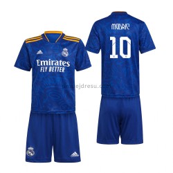 Real Madrid Dresy Fotbal Luka Modrić 10 Dětský Venkovní 2021-2022 Krátký Rukáv