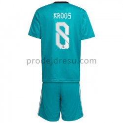 Real Madrid Dresy Fotbal Toni Kroos 8 Dětský Alternativní 2021-2022 Krátký Rukáv